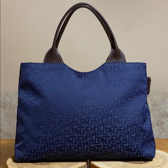 Longchamp Handbags - *HP* RARE LONGCHAMP Vintage LGP Jacquard Tote